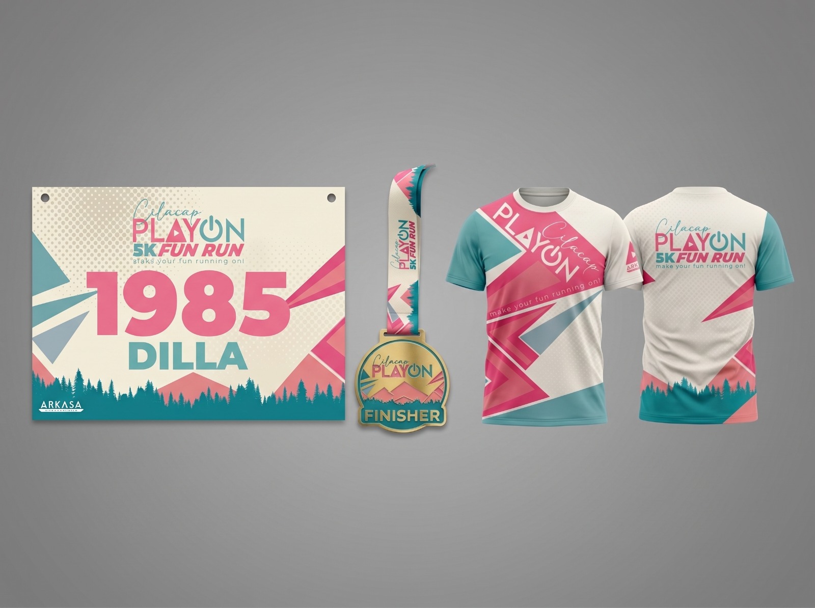 Jersey dan Medal finisher